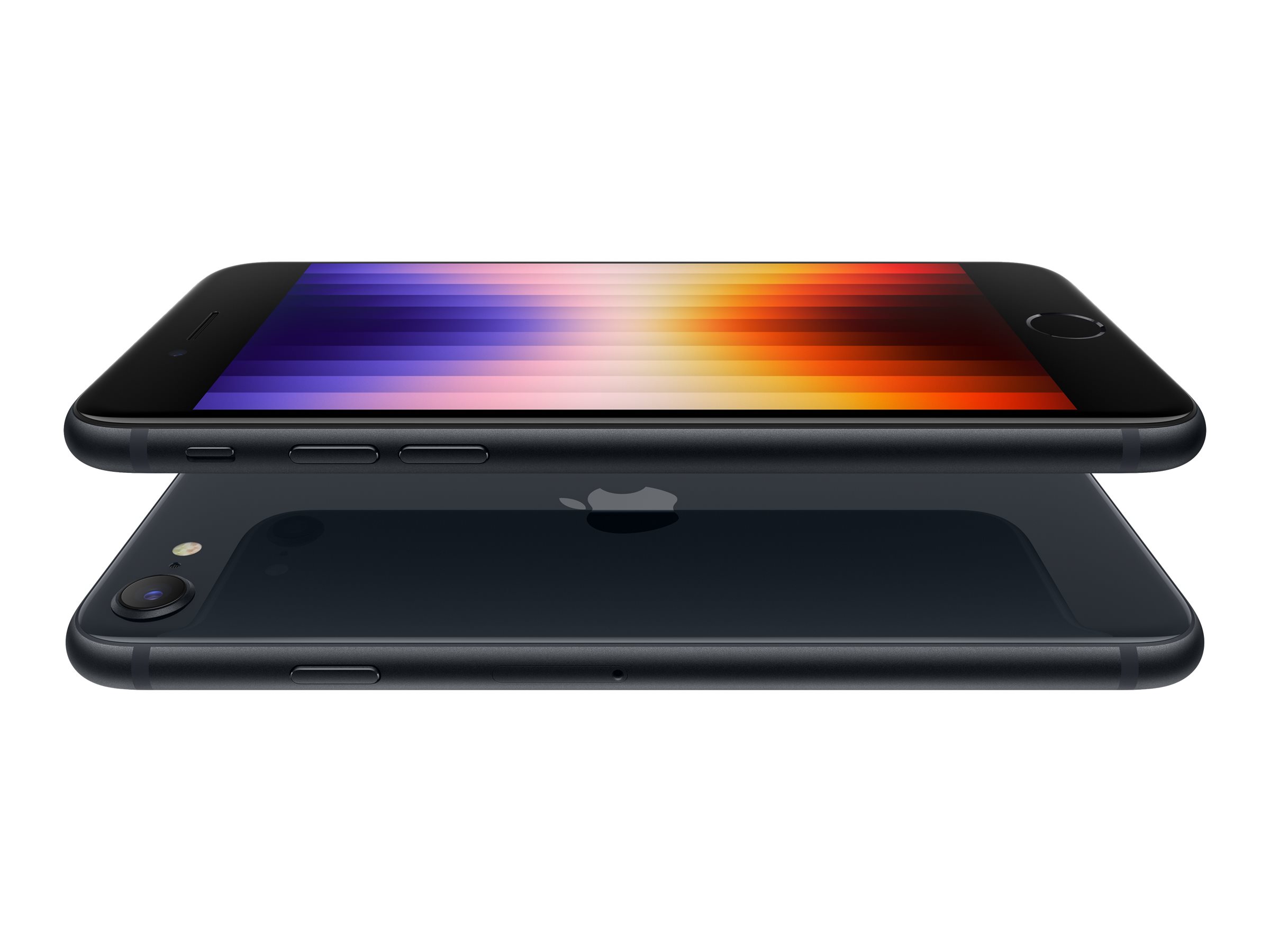 Apple iPhone SE (3rd generation) - 5G smartphone - dual-SIM / Intern hukommelse 64 GB - LCD-skærm - 4.7"" - 1334 x 750 pixels - rear camera 12 MP - front camera 7 MP - midnat - Preowned Grade B - Billede 3