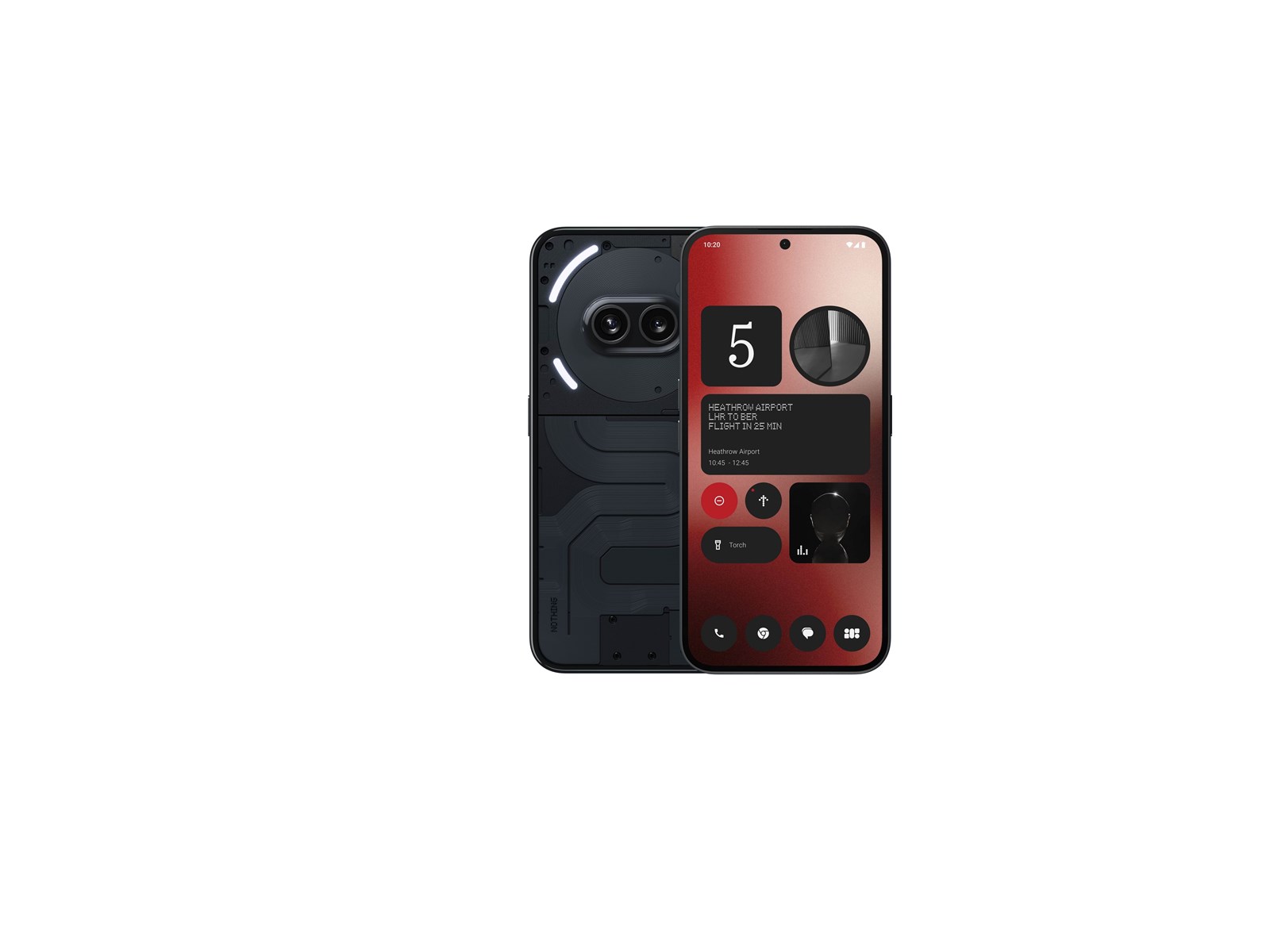 Nothing Phone (2a) 128GB/8GB - Black - Billede 2