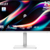 MSI PRO MAX 271QPHW E14 - LED-skærm - USB - 27"" - 2560 x 1440 WQHD @ 144 Hz - IPS - 300 cd/m² - 1500:1 - 1 ms - 2xHDMI, DisplayPort, USB-C - højtalere
