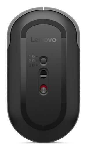 Lenovo 700 - Mus - multi-enhed - højre- og venstrehåndet - optisk - 6 knapper - trådløs - Bluetooth 5.3, 2.4 GHz - trådløs modtager (USB) - luna-grå - brun kasse - for ThinkPad T16 Gen 4 21QN - Billede 5
