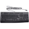 Lenovo - Tastatur - USB - QWERTY - Nordisk - sort - Med copilot knap - Lavet for Lenovo M75Q Gen 5, M75S GEN 5, M70Q Gen 5, M70T Gen 5, M70S Gen 5, Neo 50t Gen 5, M90S Gen 5, M75T Gen 5, Neo 50S Gen 5, M90 Pro Gen 6, Neo 30s Gen 5, P620, PX, P7, Power, Power, P3, P3 Ultra, P8