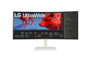 LG 38BR85QC-W computerskærm 96,5 cm (38") 3840 x 1600 pixel UltraWide Quad HD+ LCD Hvid