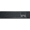 Logitech MX Keys S - Tastatur - bagbelyst - trådløs - Bluetooth LE - QWERTY - US International - tastkontakt: Scissor-Key - grafit - med Palm Rest