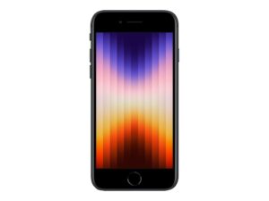 Apple iPhone SE (3rd generation) - 5G smartphone - dual-SIM / Intern hukommelse 64 GB - LCD-skærm - 4.7"" - 1334 x 750 pixels - rear camera 12 MP - front camera 7 MP - midnat - Preowned Grade B - Billede 2