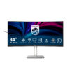 Philips 34B2U5600C - 5000 Series - LED-skærm - kurvet - USB - 34"" - 3440 x 1440 WQHD @ 120 Hz - VA - 300 cd/m² - 4000:1 - 4 ms - 2xHDMI, DisplayPort, USB-C - højtalere - brunsort