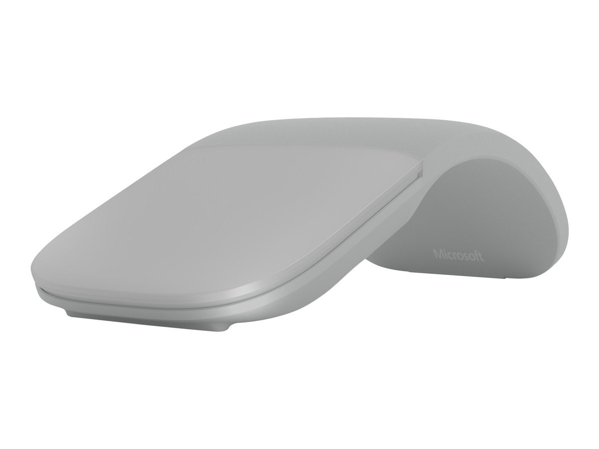 Microsoft Surface Arc Mouse - Mus - optisk - 2 knapper - trådløs - Bluetooth 4.1 - lysegrå - kommerciel - Billede 3