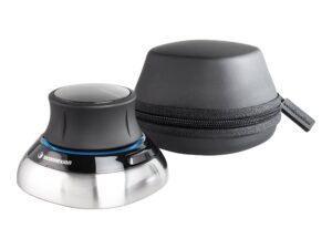 3Dconnexion SpaceMouse Wireless - 3D-mus - 2 knapper - trådløs - Bluetooth, 2.4 GHz