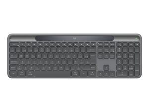 Logitech Signature Slim Solar+ K980 for Business - Tastatur - full size - trådløs - Bluetooth - Billede 3