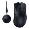Razer DeathAdder V4 Pro - Mus - ergonomisk - højrehåndet - optisk - 6 knapper - trådløs, kablet - USB - sort