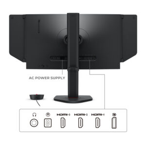 BenQ ZOWIE XL2566X+ - LCD-skærm - gaming - 24.1"" - 1920 x 1080 Full HD (1080p) @ 400 Hz - TN - 320 cd/m² - 1000:1 - 0.5 ms - 3xHDMI, DisplayPort - Billede 3