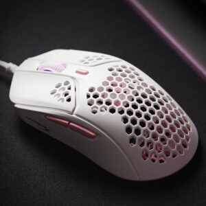 HyperX Pulsefire Hast – gaming-mus (sort-rød) - Billede 5