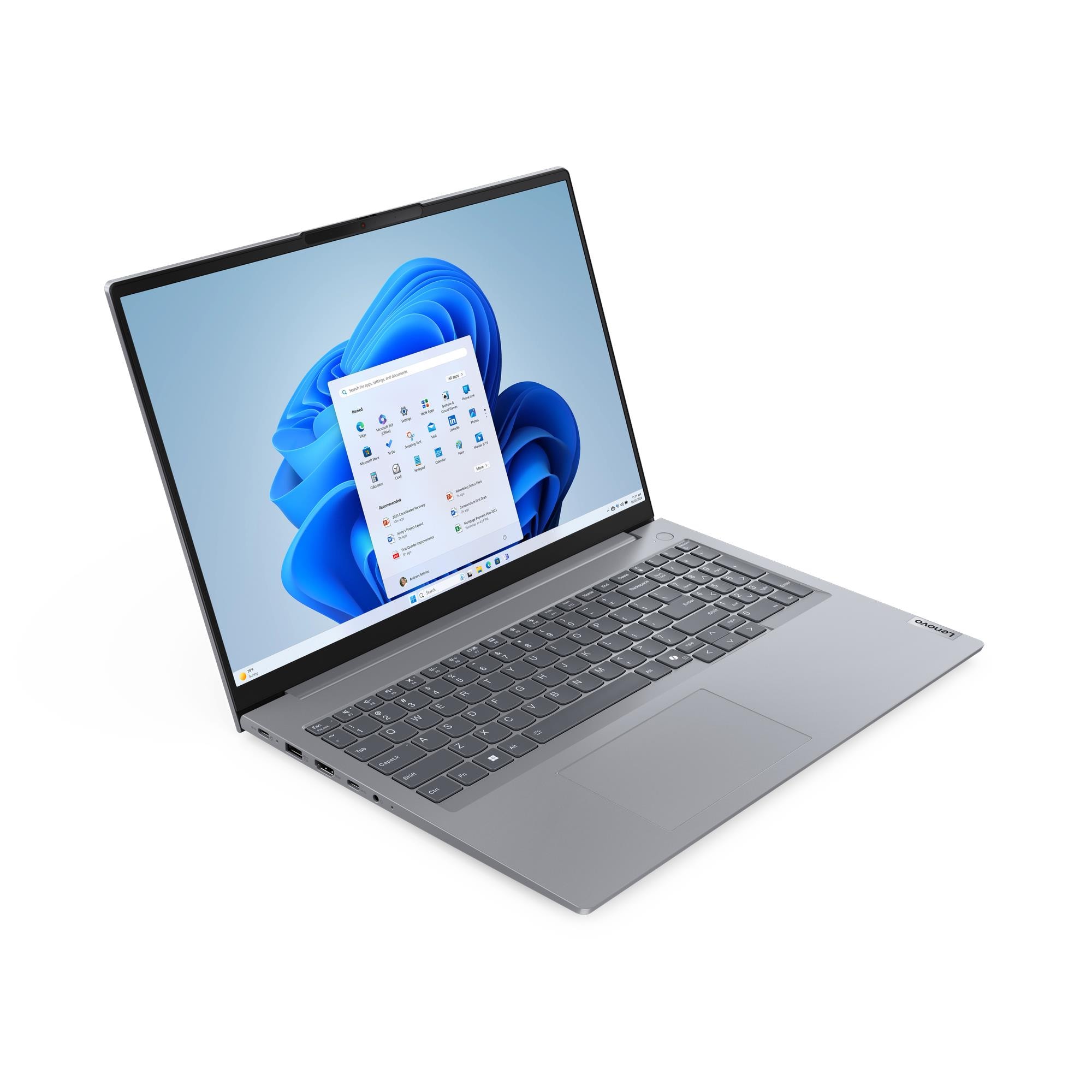 LENOVO ThinkBook 16 G7 ARP - AMD Ryzen 5 7535HS - 16GB - 256GB - 1Y-Carry-In - Windows 11 Pro
