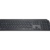 Logitech MX Keys - Tastatur - bagbelyst - trådløs - Bluetooth - QWERTZ - tysk - grafit