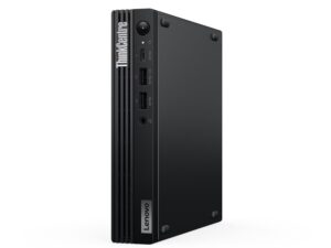 Lenovo ThinkCentre M75q Gen 5 12RR - Lille Ryzen 5 Pro 8500GE / op til 5 GHz - RAM 16 GB - SSD 512 GB - TCG Opal Encryption 2, NVMe - Radeon 740M - Gigabit Ethernet, IEEE 802.11ax (Wi-Fi 6E), Bluetooth 5.3 - skærm: ingen - tastatur: ingen - Windows 11 Pro - sort - New Open Box