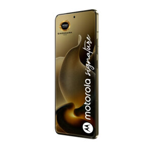 Motorola signature - 5G smartphone - dual-SIM - RAM 16 GB / Intern hukommelse 512 GB - OLED display - 6.78"" - 2780 x 1264 pixels (165 Hz) - 3x bagkamera 50 MP, 50 MP, 50 MP - front camera 50 MP - pantone martini oliven - Billede 5
