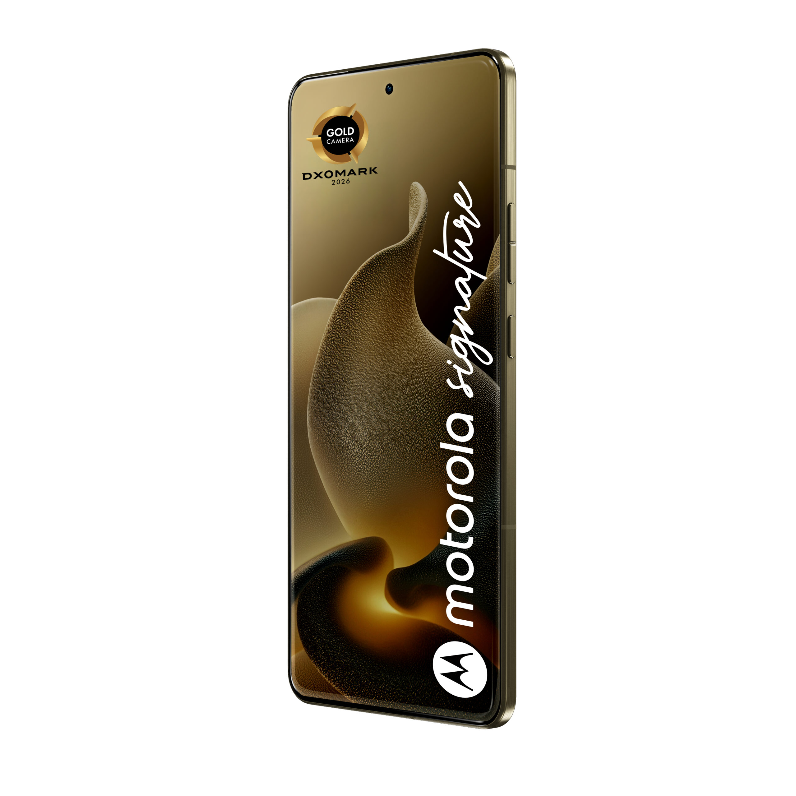 Motorola signature - 5G smartphone - dual-SIM - RAM 16 GB / Intern hukommelse 512 GB - OLED display - 6.78"" - 2780 x 1264 pixels (165 Hz) - 3x bagkamera 50 MP, 50 MP, 50 MP - front camera 50 MP - pantone martini oliven - Billede 5