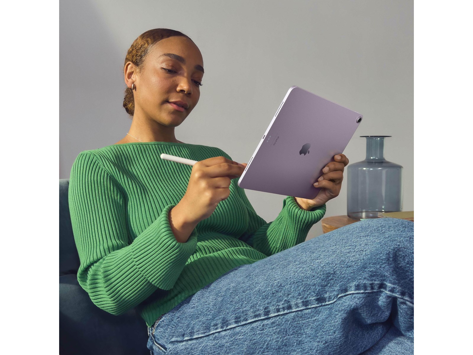 Apple iPad Air 11" (2024) 512GB - Blue - Billede 4