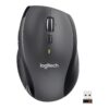 Logitech Marathon M705 - Mus - højrehåndet - laser - trådløs - 2.4 GHz - trådløs modtager (USB) - Eco pack (Brownbox)