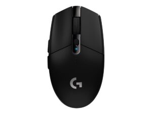 Logitech G G305 - Mus - optisk - 6 knapper - trådløs - 2.4 GHz - trådløs modtager (USB) - sort - Billede 2