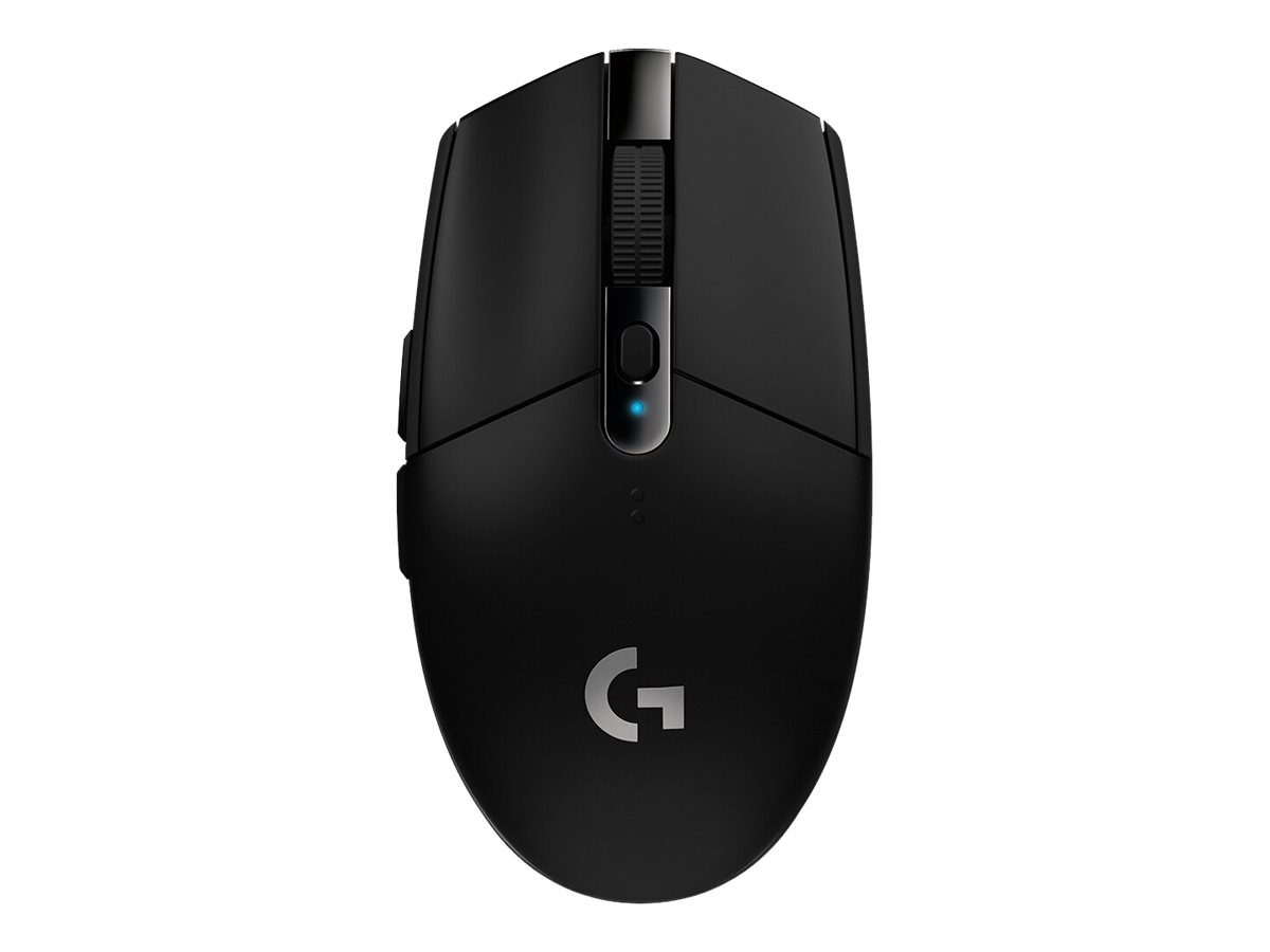 Logitech G G305 - Mus - optisk - 6 knapper - trådløs - 2.4 GHz - trådløs modtager (USB) - sort - Billede 2