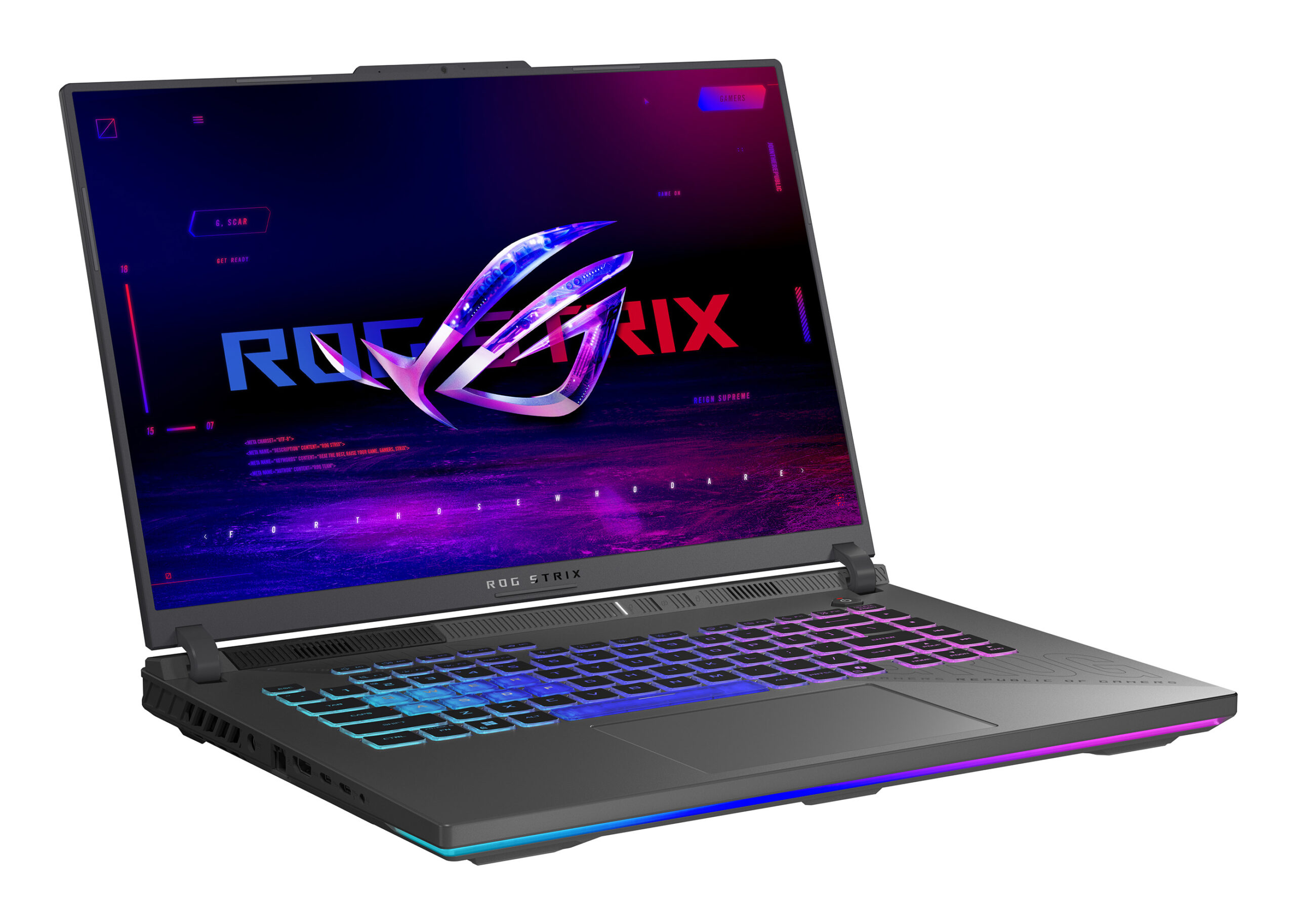 ROG Strix G16 - 16" | RTX 5080 | Ryzen 9 | 32GB | 1TB - Billede 4