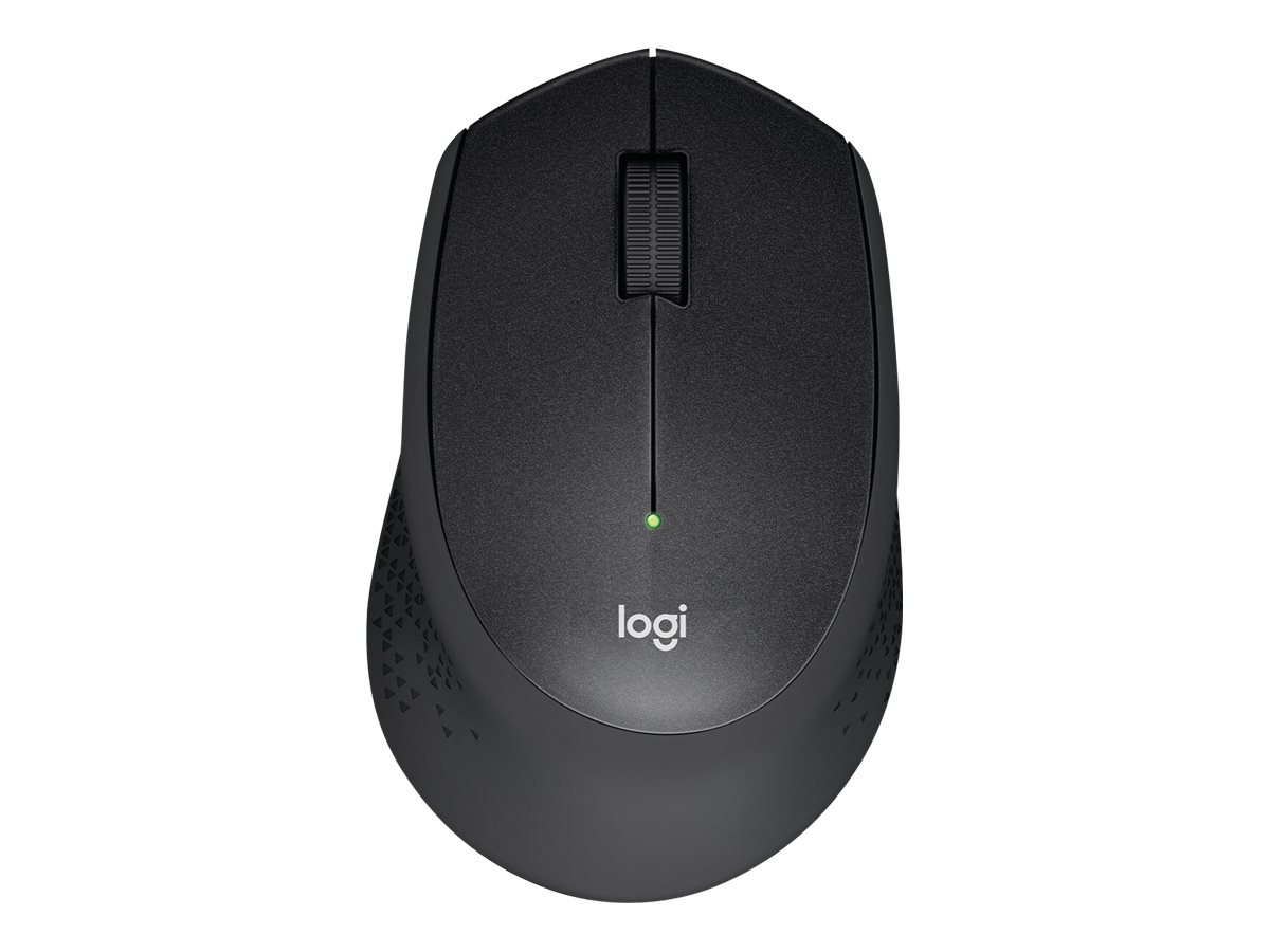 Logitech M330 SILENT PLUS - Mus - 3 knapper - trådløs - 2.4 GHz - trådløs modtager (USB) - sort - Billede 4