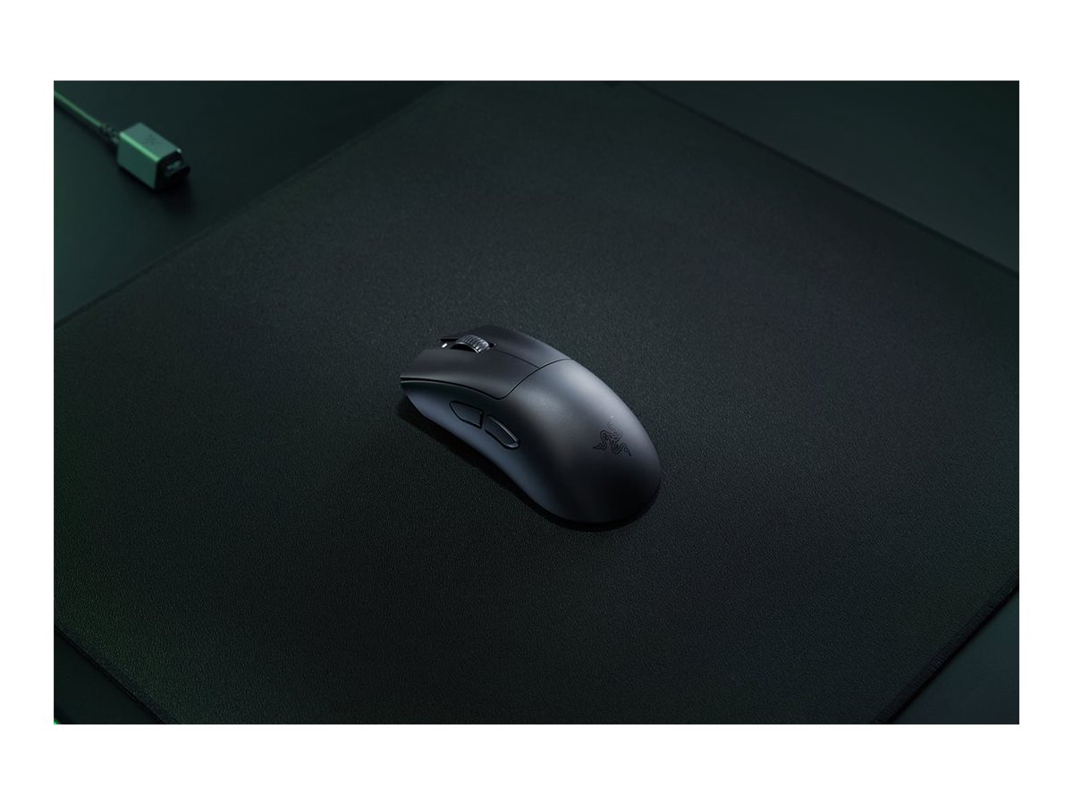 Razer DeathAdder V3 HyperSpeed - Mus - ergonomisk - højrehåndet - optisk - 5 knapper - trådløs, kablet - 2.4 GHz - trådløs modtager (USB) - Billede 4