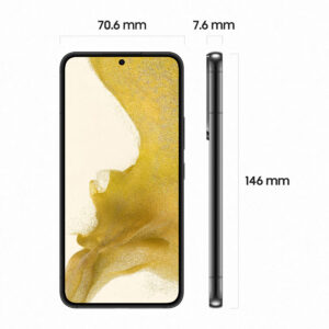 Samsung Galaxy S22 - Enterprise Edition - 5G smartphone - dual-SIM - RAM 8 GB / Intern hukommelse 128 GB - OLED display - 6.1"" - 2340 x 1080 pixels (120 Hz) - 3x bagkamera 50 MP, 12 MP, 10 MP - front camera 10 MP - fantom sort - Billede 3