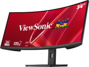 Viewsonic VA VA3420C-2 computerskærm 86,4 cm (34") 3440 x 1440 pixel UltraWide Quad HD LED Sort - Billede 4