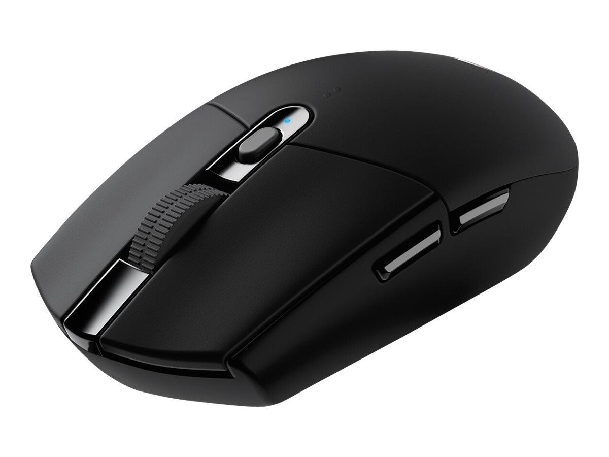 Logitech G G305 - Mus - optisk - 6 knapper - trådløs - 2.4 GHz - trådløs modtager (USB) - sort - Billede 5