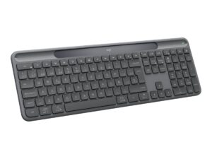 Logitech Signature Slim Solar+ K980 for Business - Tastatur - full size - trådløs - Bluetooth - Billede 4