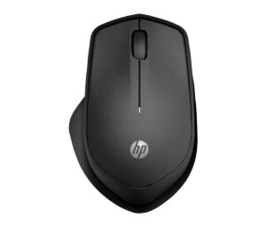 HP 285 Silent - Mus - ergonomisk - optisk - trådløs - 2.4 GHz - trådløs modtager (USB)