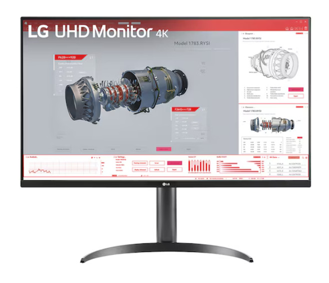 LG 32BR55UK-B computerskærm 80 cm (31.5") 3840 x 2160 pixel 4K Ultra HD LED Sort