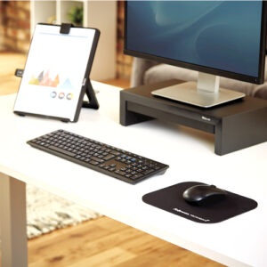 Fellowes Mouse Pad with Microban Protection - Musemåtte - sort - Billede 2