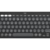 Logitech Pebble Keys 2 K380s - Tastatur - trådløs - Bluetooth LE - QWERTY - US International - tonal grafit