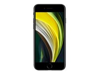 Apple iPhone SE (2. generation) - 4G smartphone - dual-SIM / Intern hukommelse 128 GB - LCD-skærm - 4.7"" - 1334 x 750 pixels - rear camera 12 MP - front camera 7 MP - sort - Preowned Grade C