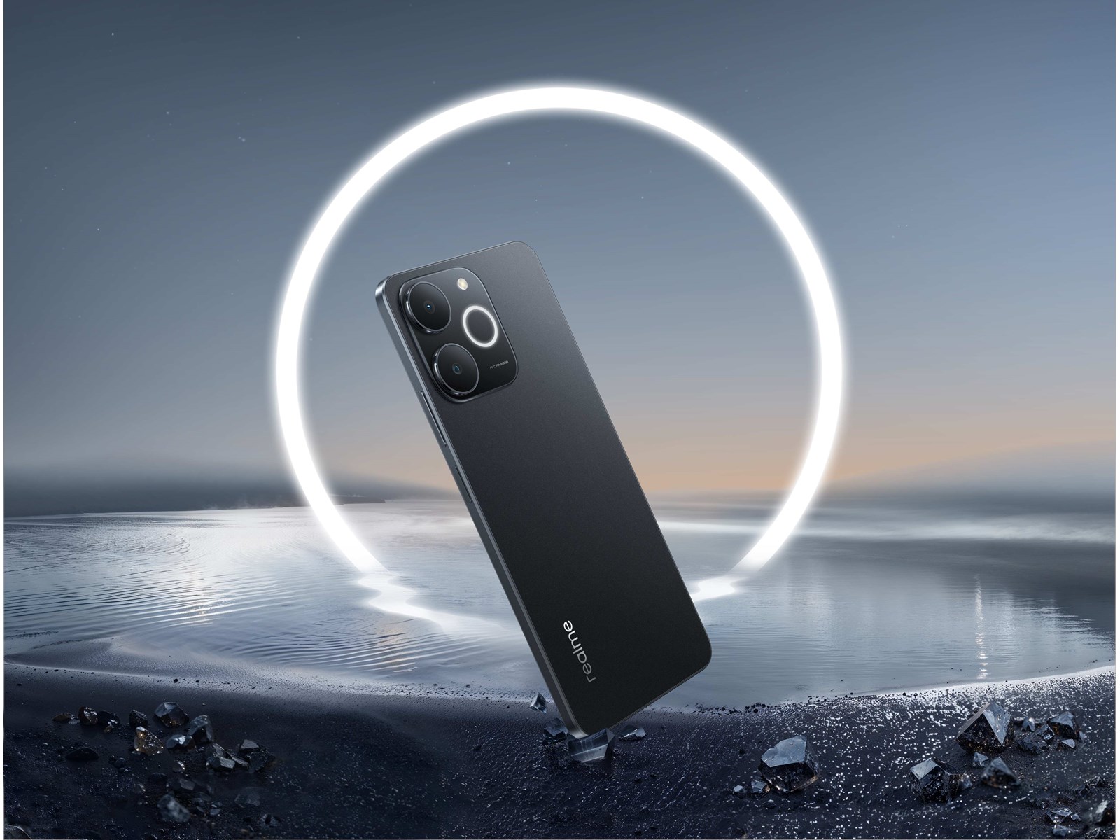 realme Note 70T 256GB/4GB - Obsidian Black - Billede 2
