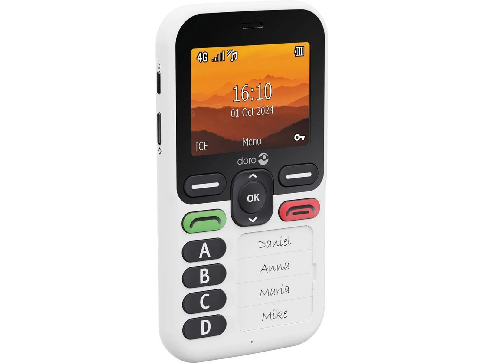 Doro Leva X10 4G - White - Billede 2