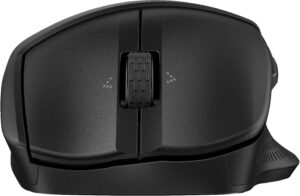HP 480 - Mus - ergonomisk - komfort, fuld størrelse - 7 knapper - trådløs - Bluetooth 5.3 - trådløs modtager (USB) - sort