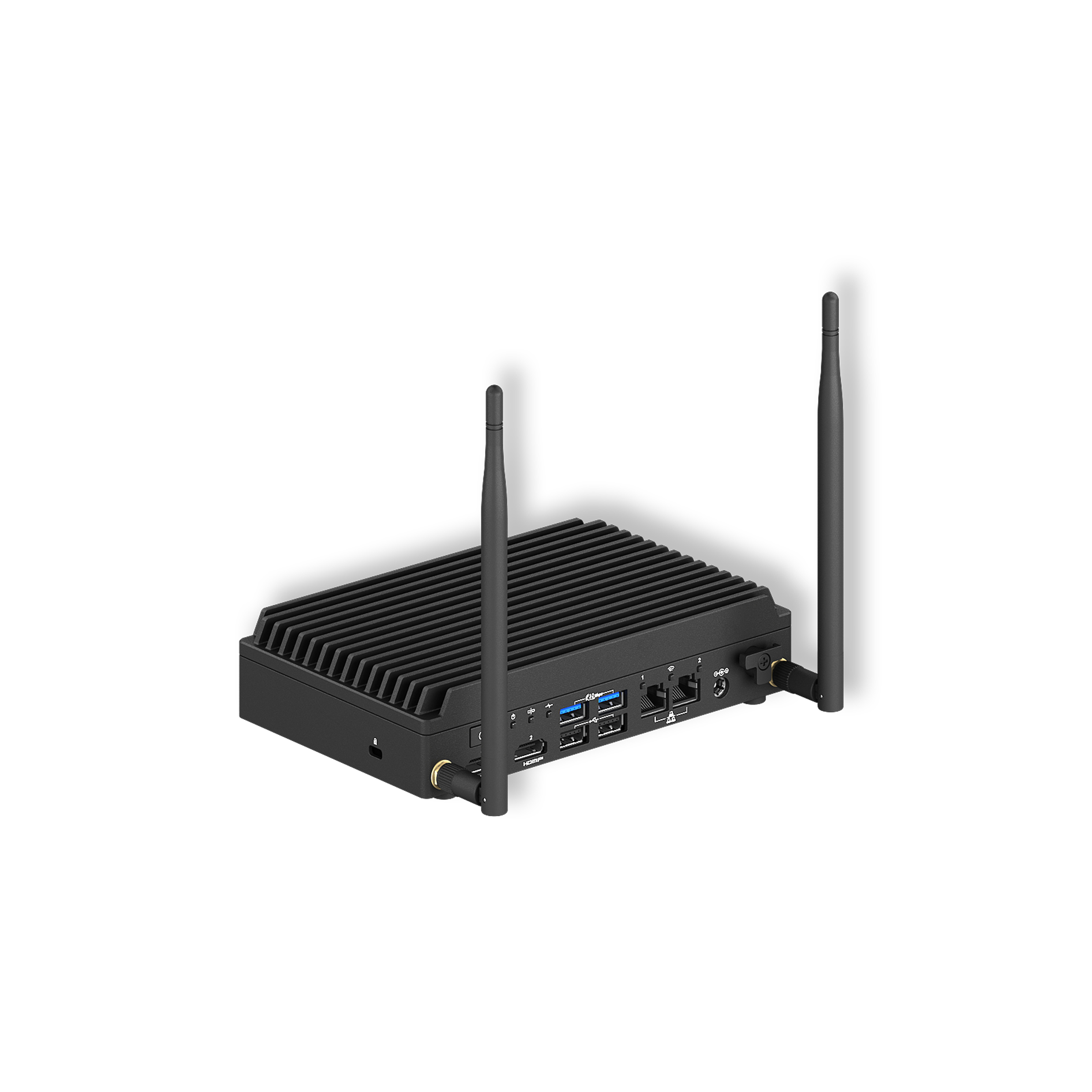 ASUS NUC 13 Rugged BNUC13BRFA400B02I Sort x7425E - Billede 2