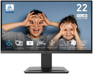 MSI PRO MP223 E2 computerskærm 54,5 cm (21.4") 1920 x 1080 pixel Fuld HD LED Sort - Billede 4