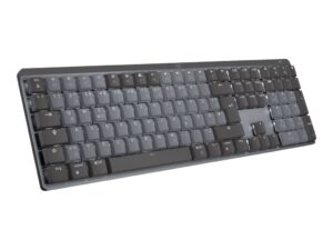 Logitech Master Series MX Mechanical - Tastatur - bagbelyst - trådløs - Bluetooth LE - QWERTY - nordisk (dansk/finsk/norsk/svensk) - tastkontakt: Linear - grafit - Billede 2