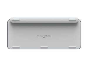 Logitech Master Series MX Keys Mini for Mac - Tastatur - compact - bagbelyst - trådløs - Bluetooth LE - QWERTY - US International - space grey - Billede 4