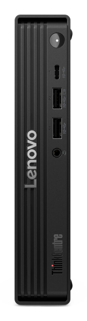 Lenovo ThinkCentre M70q Gen 6 13A4 - AI PC - lille Core Ultra 5 225T / op til 4.9 GHz - RAM 32 GB - SSD 512 GB - TCG Opal Encryption, NVMe - Intel Graphics - Gigabit Ethernet, IEEE 802.11ax (Wi-Fi 6E), Bluetooth 5.3 - Win 11 Pro - skærm: ingen - tastatur: nordisk (dansk/finsk/norsk/svensk) - ravnsort - Lenovo TopSeller - med 3 års Lenovo Onsite Support, CO2 Offset 0,5 ton (2. Gen)