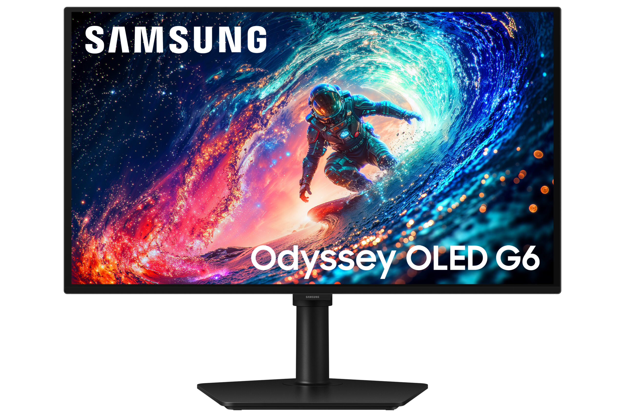 Samsung G61SH. Skærm diagonal: 68,6 cm (27""), Skærmopløsning: 2560 x 1440 pixel, HD-type: Quad HD, Skærmteknologi: OLED, Responstid: 0,03 ms, Naturligt aspektforhold: 16:9, Synsvinkel, horisontal: 178°, Synsvinkel, vertikal: 178°. VESA montering, Højdejustering. Produktfarve: Sort