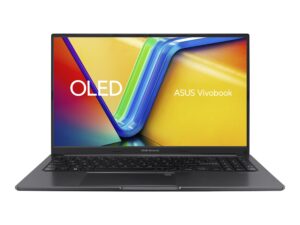 ASUS VivoBook 15 OLED D1505YA-L1370W - 180° hængselsdesign - AMD Ryzen 7 - 7730U / op til 4.5 GHz - Win 11 Home - Radeon Graphics - 16 GB RAM - 1 TB SSD NVMe - 15.6"" OLED 1920 x 1080 (Full HD) - Bluetooth, Wi-Fi 6E - indie-sort