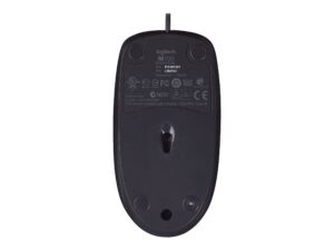 Logitech M100 - Mus - fuld størrelse - højre- og venstrehåndet - optisk - 3 knapper - kablet - USB - sort - Billede 5