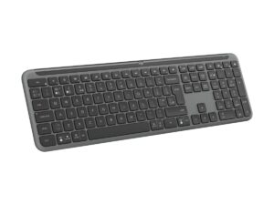 Logitech Signature Slim K950 - Tastatur - trådløs - Bluetooth 5.1 LE - Pan Nordic - grafit - Billede 4