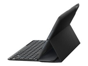 Logitech Slim Folio - Tastatur og folio-kasse - trådløs - Bluetooth - AZERTY - fransk - sort - Billede 4