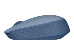 Logitech M171 - Mus - højre- og venstrehåndet - optisk - 3 knapper - trådløs - 2.4 GHz - trådløs modtager (USB) - blå/grå - Billede 5